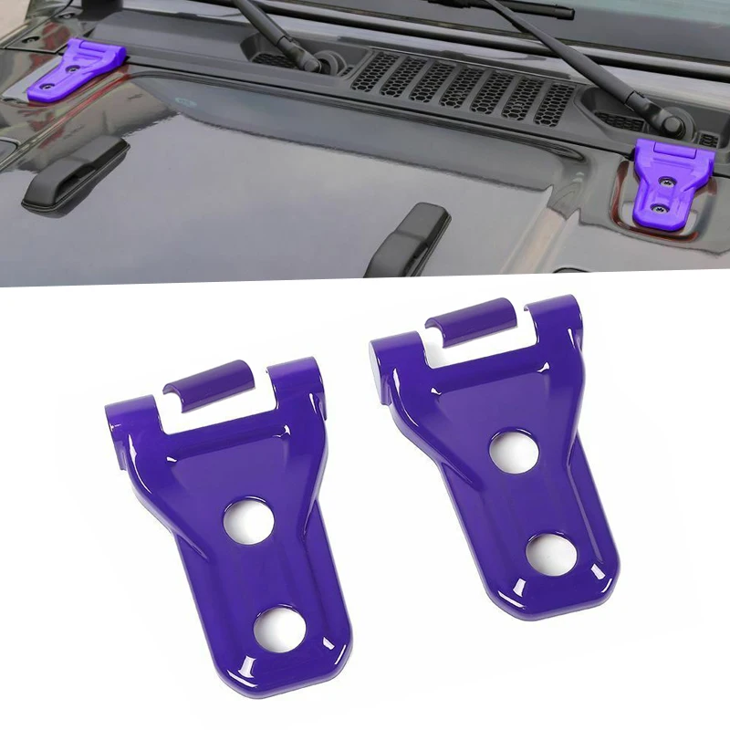 

Крышка шарнира капота двигателя для Jeep Wrangler JL Gladiator JT 2018 2019 2020, 1 пара