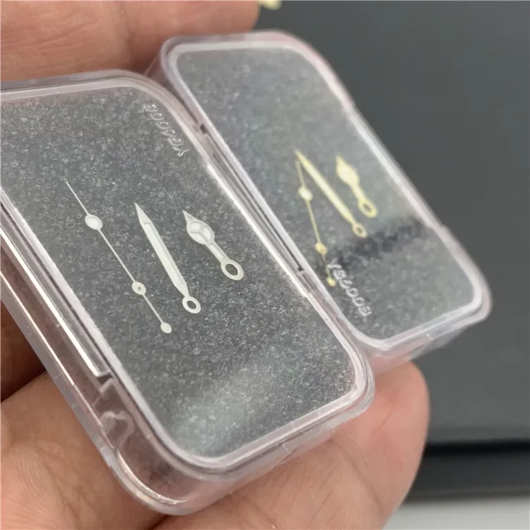 

Watch Hands for 3135 Movement Three Needles Green Luminous Pointers Watch Replacement Accessories 116655 Series Repair Parts