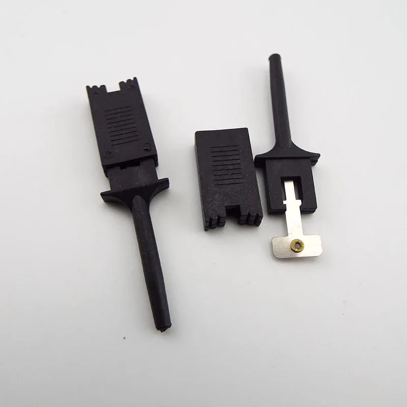 50 мм мини одиночный тестовый крючок зажим для электронного тестирования IC Grabber