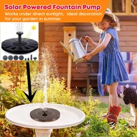 solar floating fountain yard garden water fountain pool pond decoration solar panel powered water pump patio lawn outdoor decor
