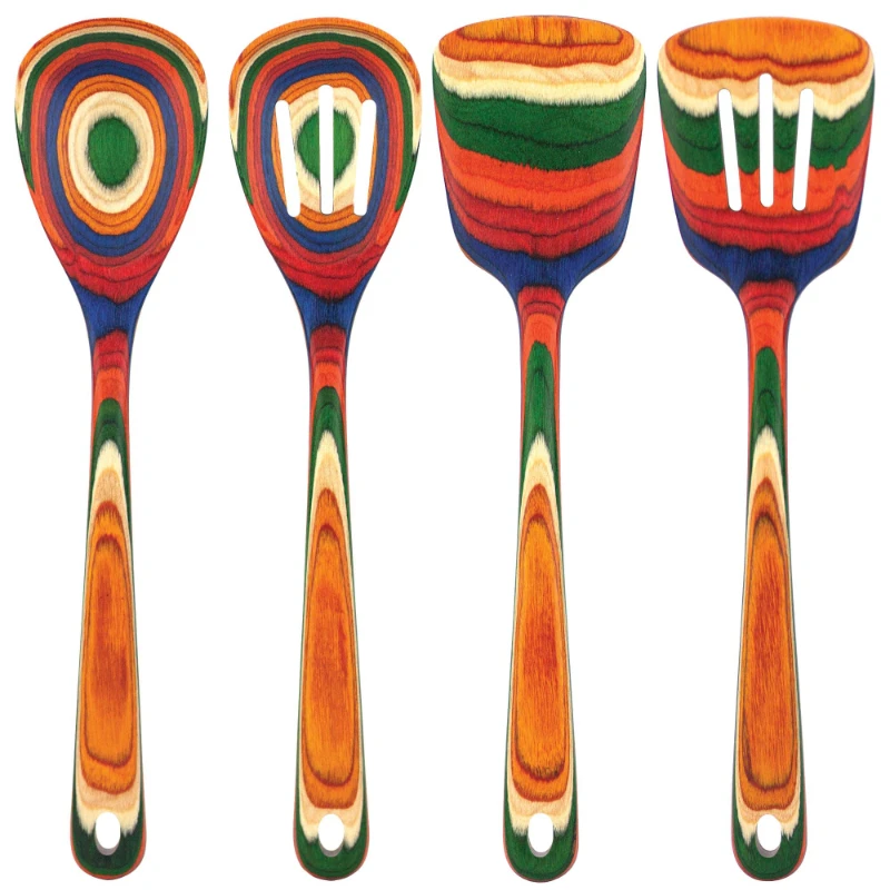 

Marrakesh Collection 4 Piece Cooking Utensil Set, Safe for Nonstick