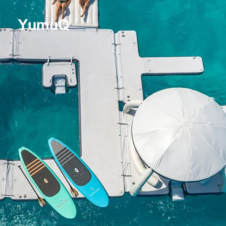 Надувные плавающие изделия горячая распродажа док-станция 590 см х 340 70 для пляжных