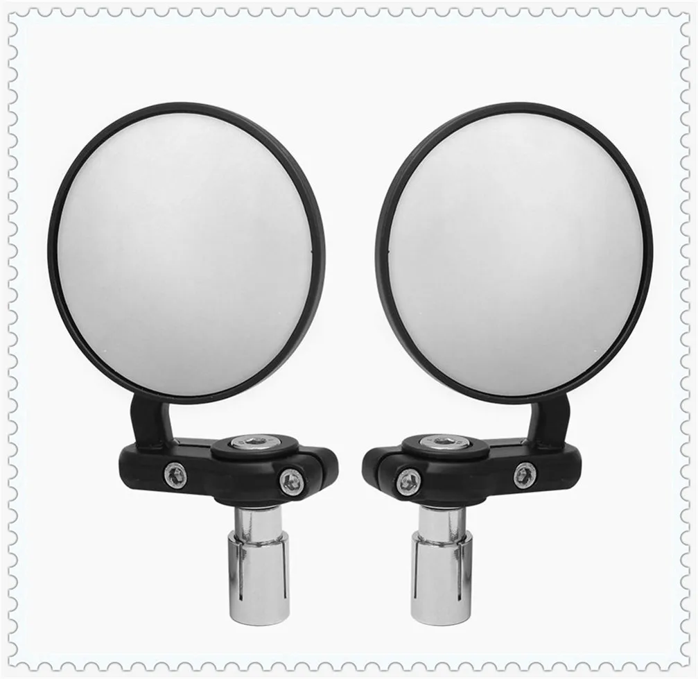 

2pcs Motorcycle Mirror Round Bar End Convex Handle Bars for KTM LC4 Supermoto 990 AdventuRe 990 SMC SMCR EnduRo R MC-R Duke 640