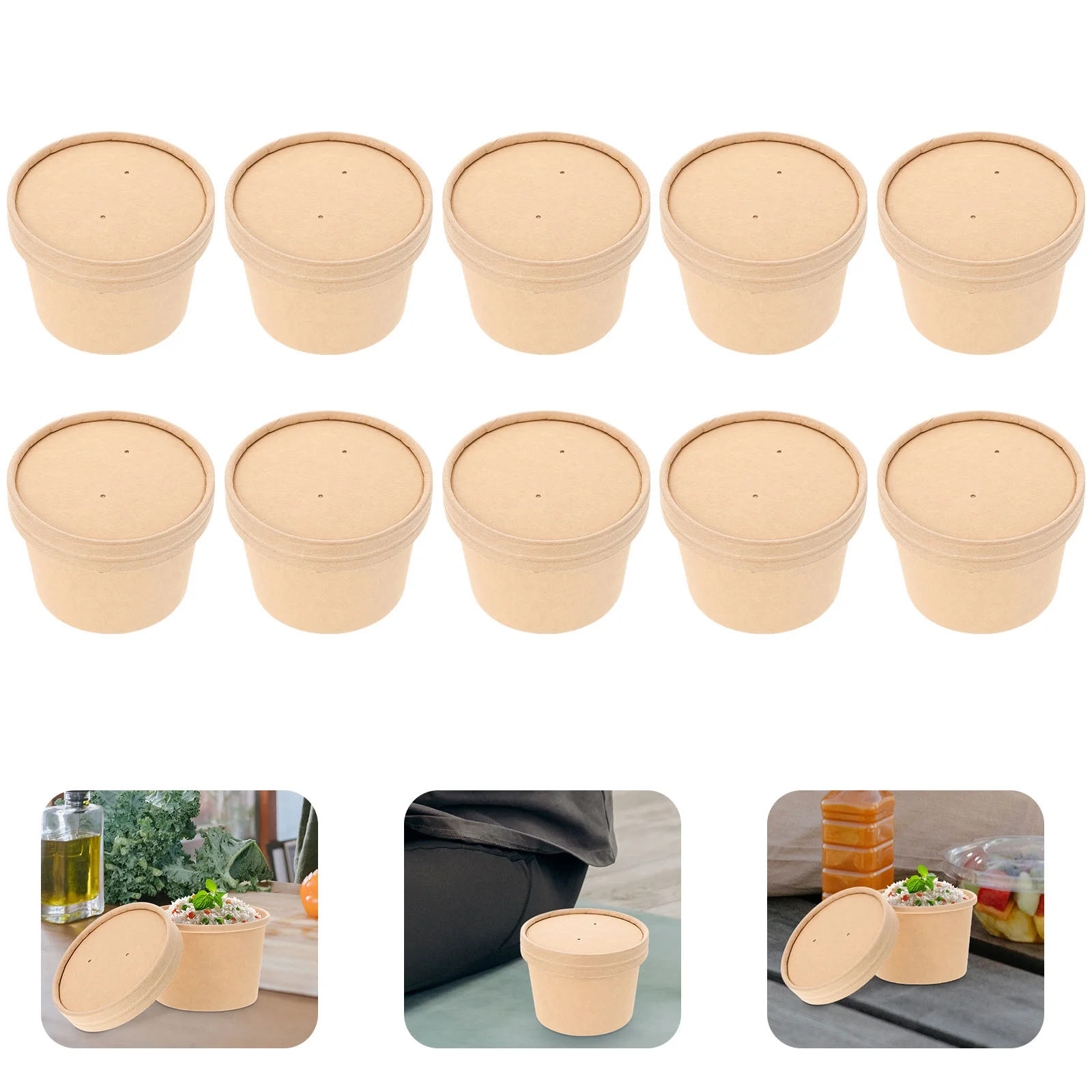 

Paper Plates Packing Out Take Containers Kraft Trays Rice Takeout Bowls Salad Disposable Sandwich Platters Party Prep Serving