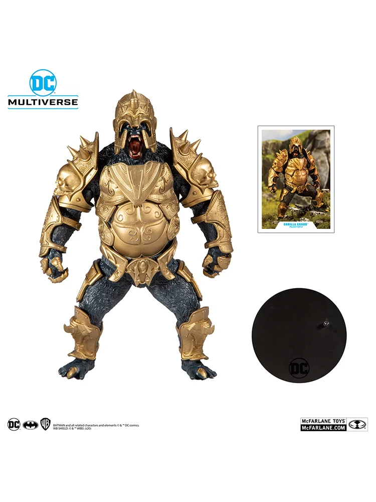 

[Зрительная] экшн-фигурка McFarlane DC Comics, класс несправедливости, Gorilla Grodd, модель, подарок для детей