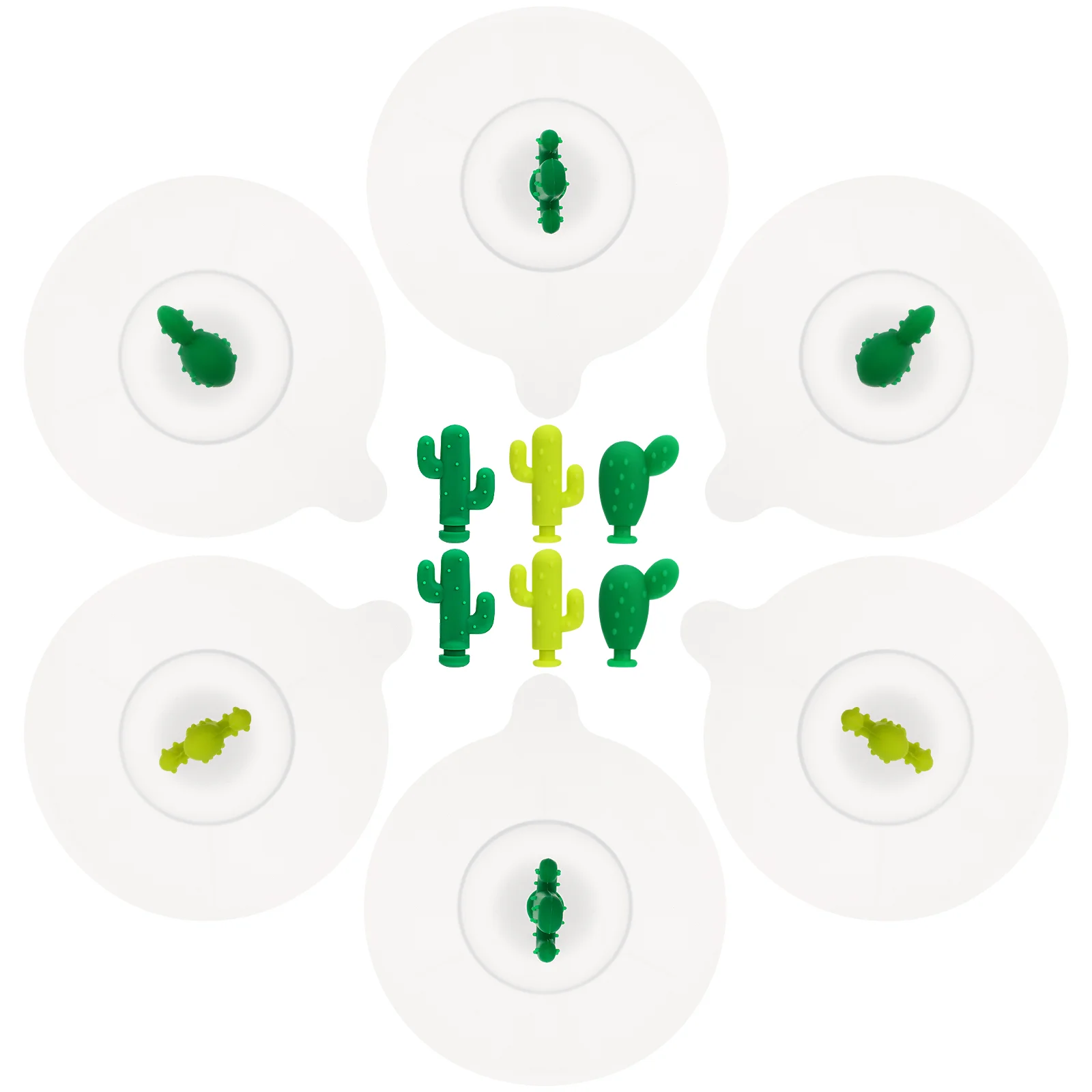 

6 Anti-dust Reusable Cup Lids Mug Lids Mug Covers Airtight Seal Cup Lids Cup Covers