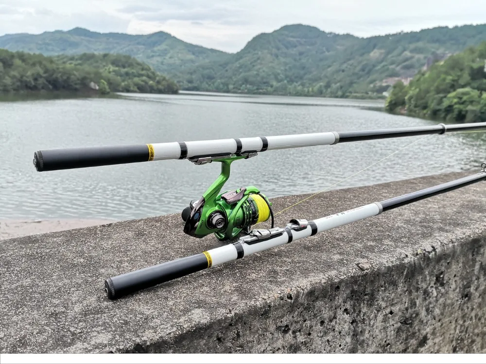 

Fishing Rod Carbon Fiber Feeder Ultralight Portable For Freshwater Stream Pole B6GG688