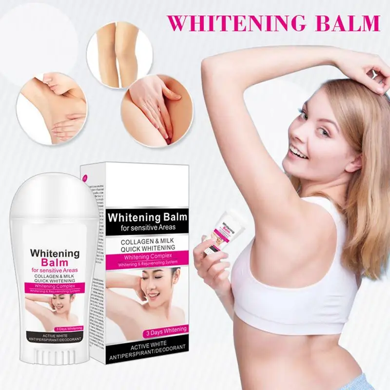 Body Whitening Deodorization Bar 50g Knee Dark Spot Skin Lighten Pigmentation Dark Spot Correct Intimate Area Bright Cream Stick