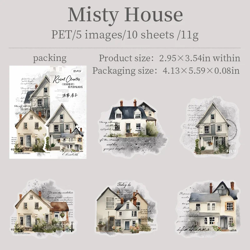 

Набор стикеров Jianwu Rural Chapter Series