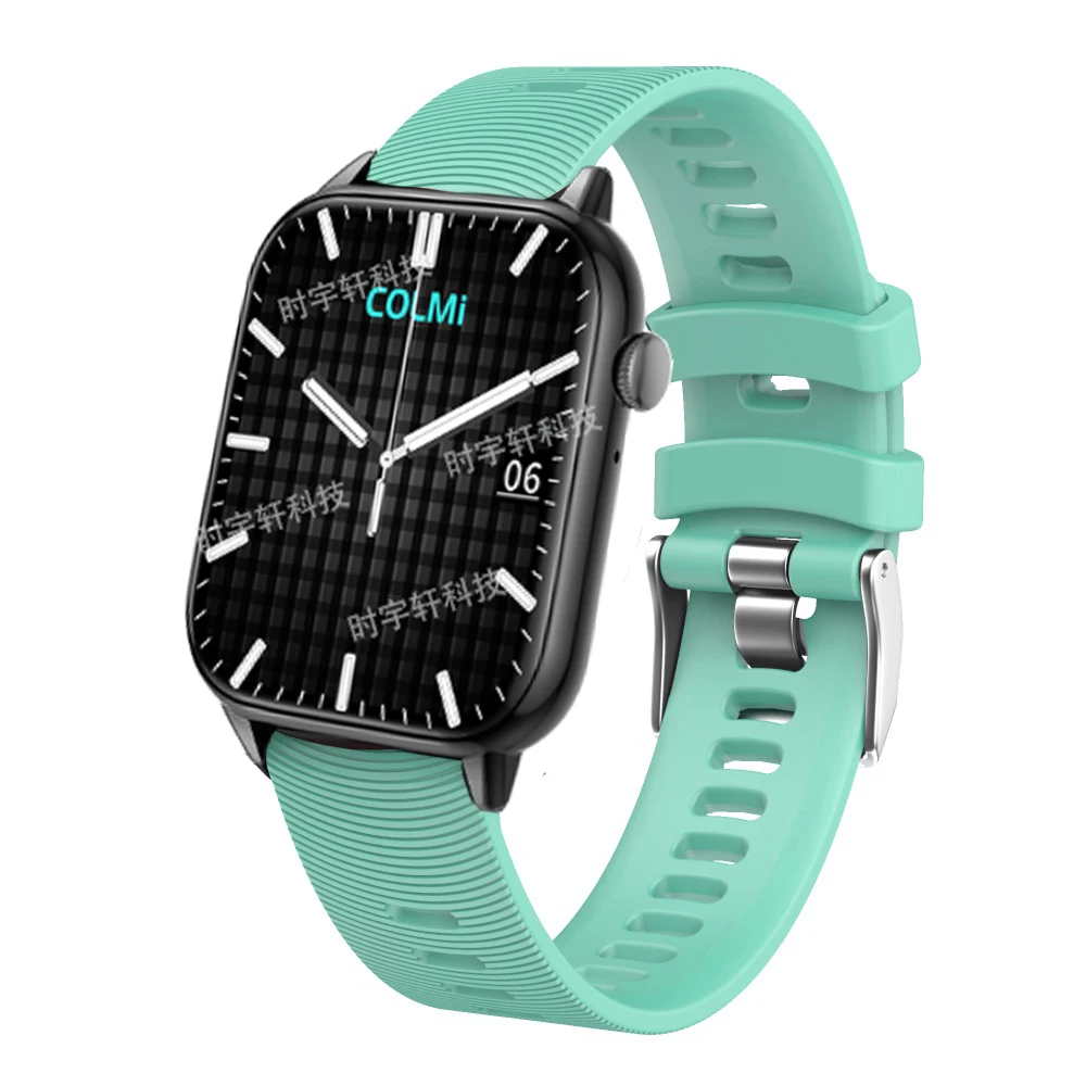 Ремешок 20 мм для спортивных смарт-часов COLMI C60 силиконовый браслет Colmi P28 Plus/P8 Plus/V23