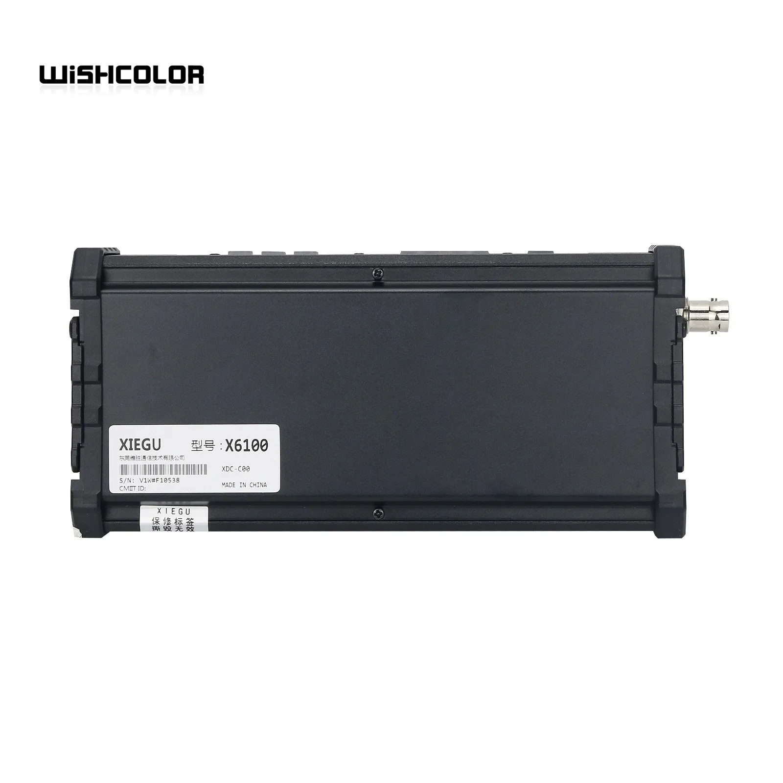 Wishcolor XIEGU X6100 50МГц полудуплексный ультракоротковолновый трансивер с антенным тюнером.