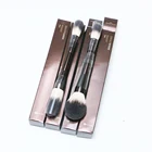 Песочные часы для макияжа, пудра, румяна, основа для макияжа, консилер, тени для век, кисть для смешивания, подводка для бровей, кисть Высококачественная Кисть для макияжа