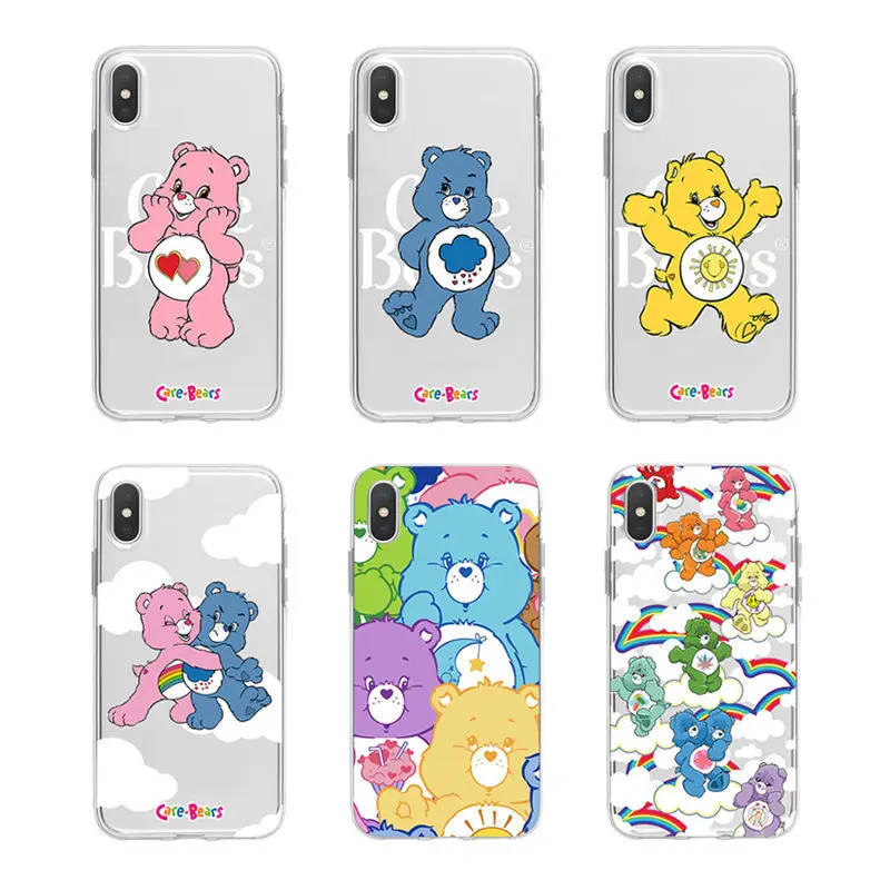 

Kawaii Care Bears Movie Ii: A New Generation Anime Cute Couple Phone Case Iphone Protective Case Baby Boy Girl Festival Gift