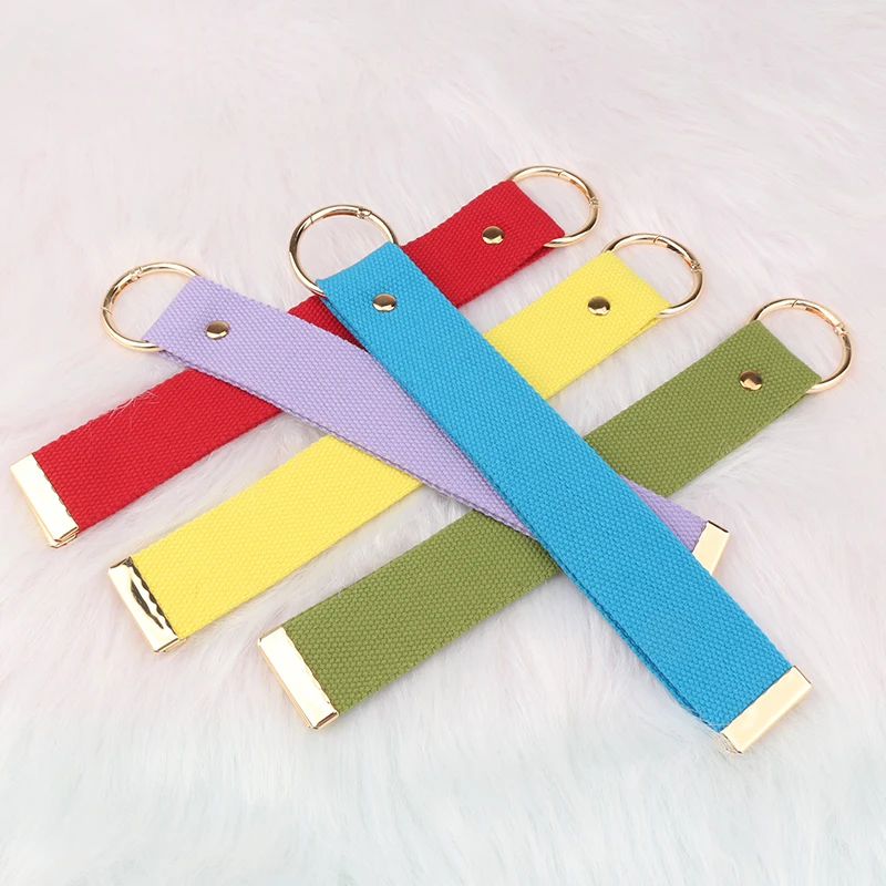 Новый холщовый брелок для ключей ремешки рюкзаков багажных чемоданов бирок от