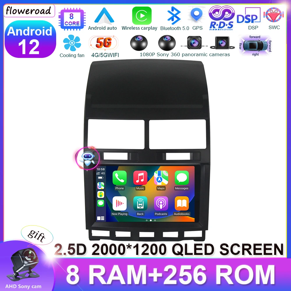 Автомобильная Мультимедийная система с восьмиядерным процессором AI Voice 256 ГГц