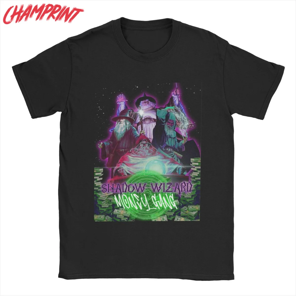 Мужская хлопковая футболка с круглым вырезом коротким рукавом