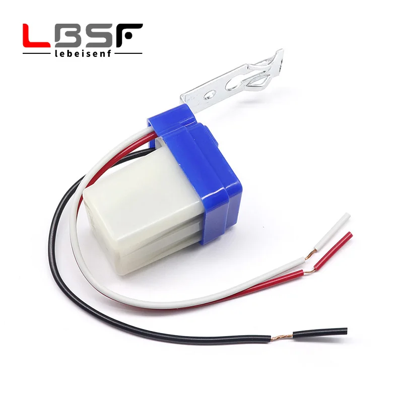 

Уличный светильник с фотоэлементом, автоматический переключатель света для включения и выключения, 110 В переменного тока, 50-60 Гц, 10 А, фотопе...