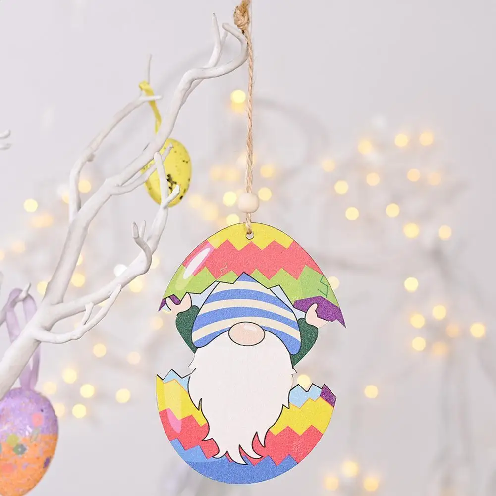 

1 шт., пасхальные Деревянные Подвески M1J0