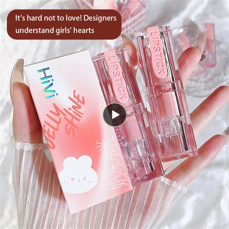 

3g Lipstick Moisturize Shuiguang Jelly Lipstick Health & Beauty Lip Gloss Soft Touch Lip Oil Boxed Mirror Lipstick Smooth