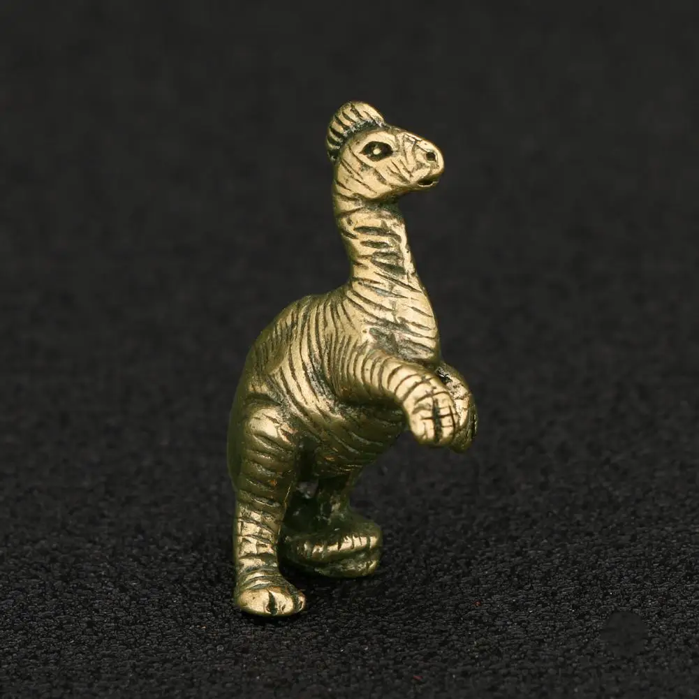 

Decorative High Hardness Solid Brass Dinosaur Miniature Figurine Decoration for Bonsai