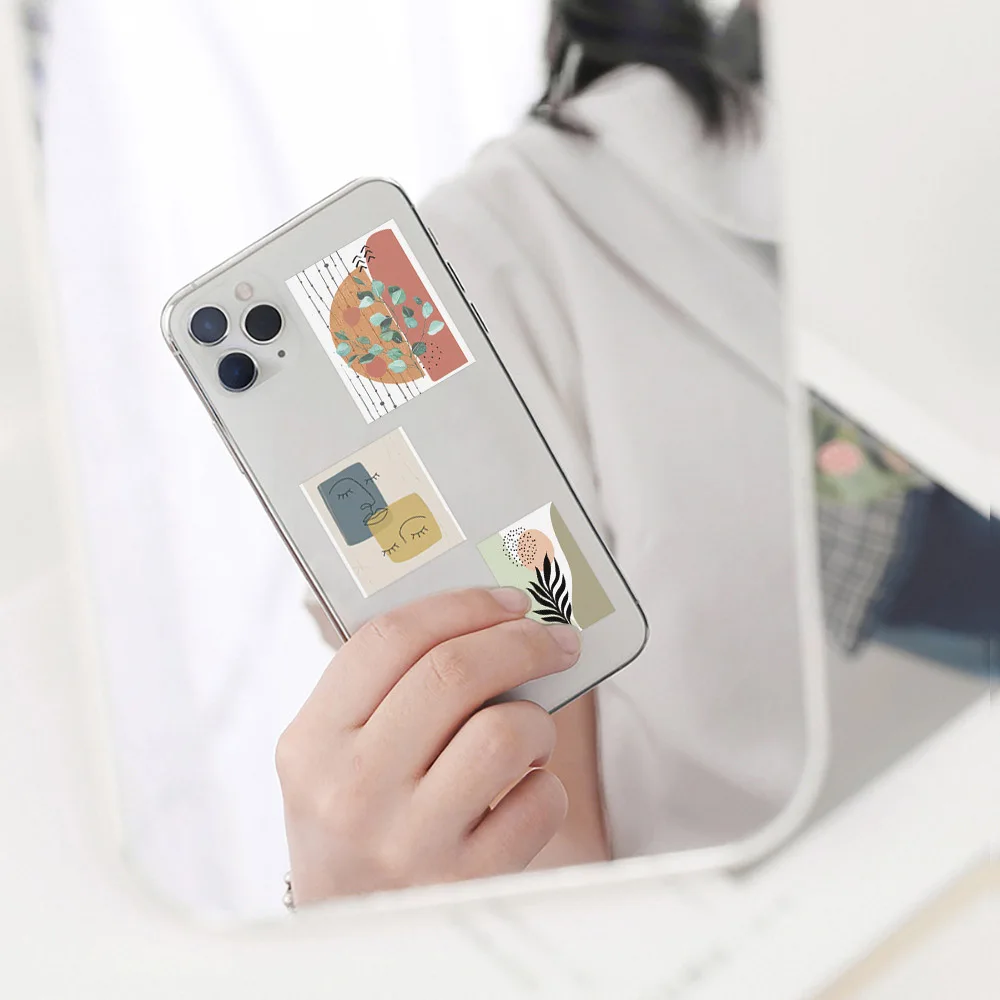 103050pcs vintage bohemia aesthetic art cartoon stickers decal car guitar motorcycle luggage diy graffiti sticker for kid girl free global shipping