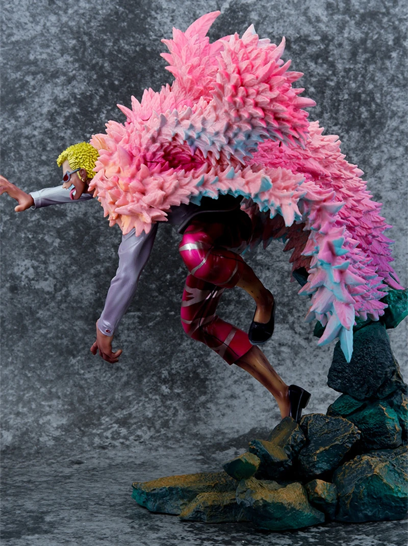 Аниме One Piece Dressrosa Donquixote Doflamingo GK ПВХ фигурка игры Статуя Коллекционная модель детские игрушки куклы Подарки 32 см (art.: 3920bec77bfb5) - 3920bec77bfb5