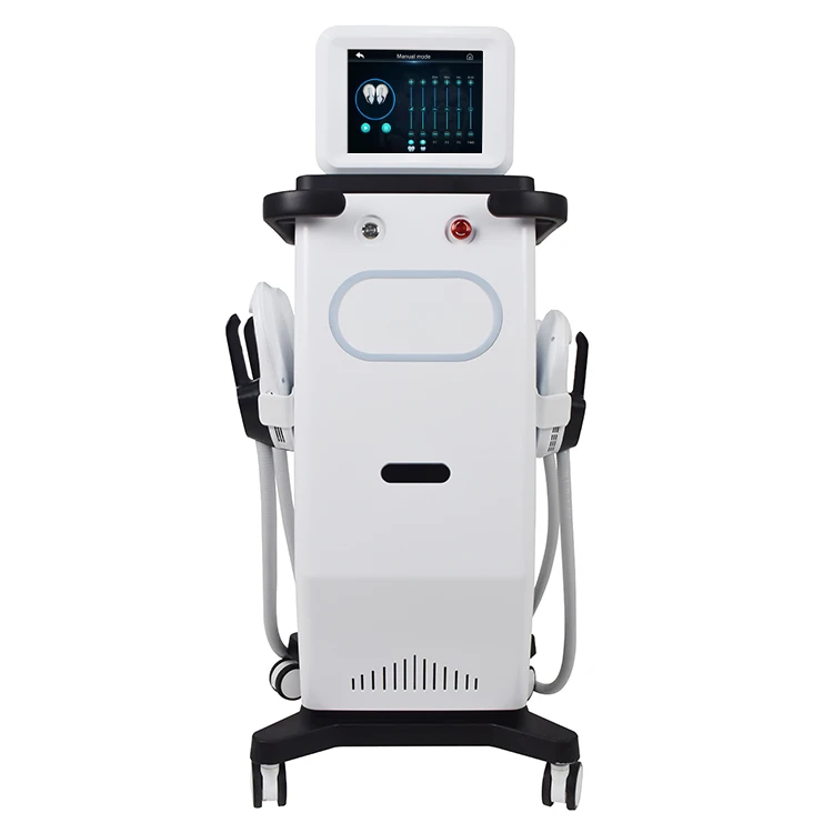 

2022 Ems Muscle Stimulator 4 Handles Bodybuilding Slimming Abdominal Massager Electric Home Use