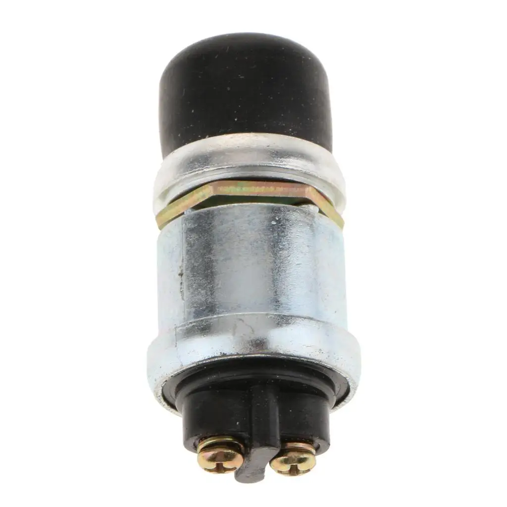 16-миллиметровый Мгновенный кнопочный переключатель зеленый Круглый 2-контактный