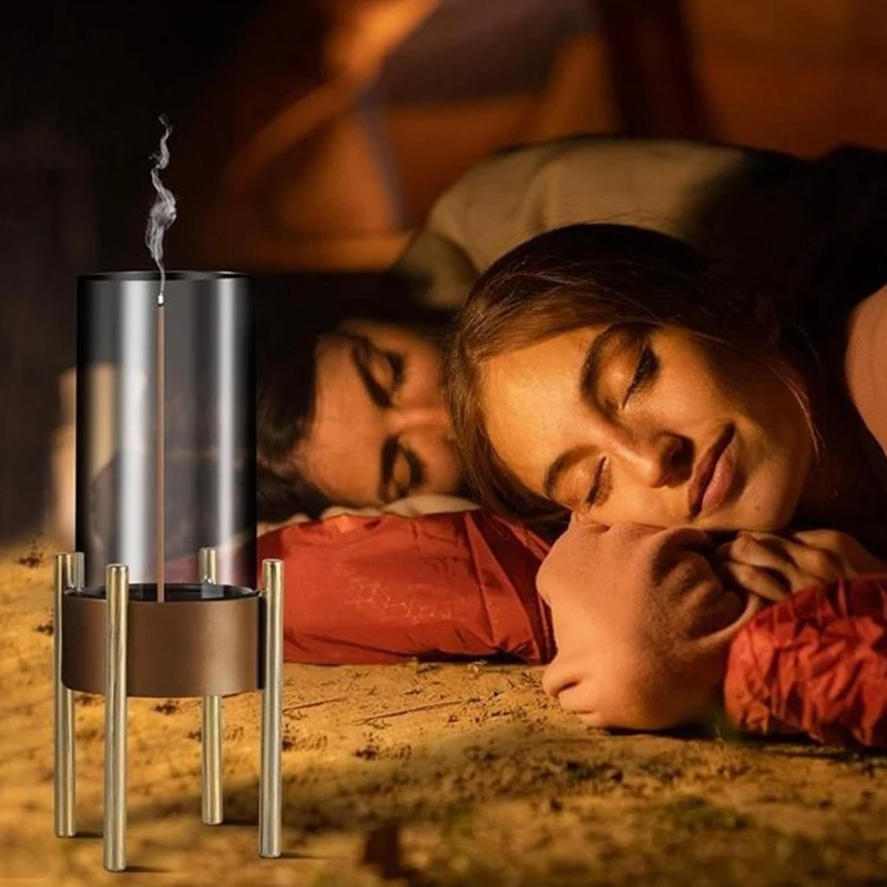 Держатель для благовоний палочек съемный стеклянный Ловец ясеня безвредная