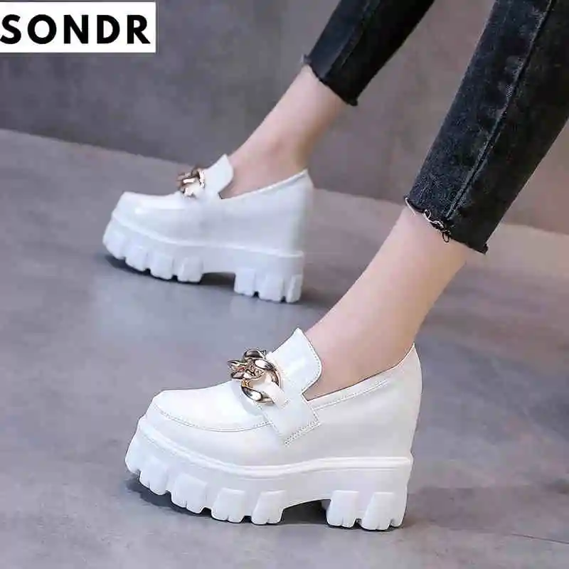 

2022 Women Flats Lolita Mary Jane Shoes for Woman Spring Platform Ladies Loafers Vintage Soft Slip on Women Oxford Shoes