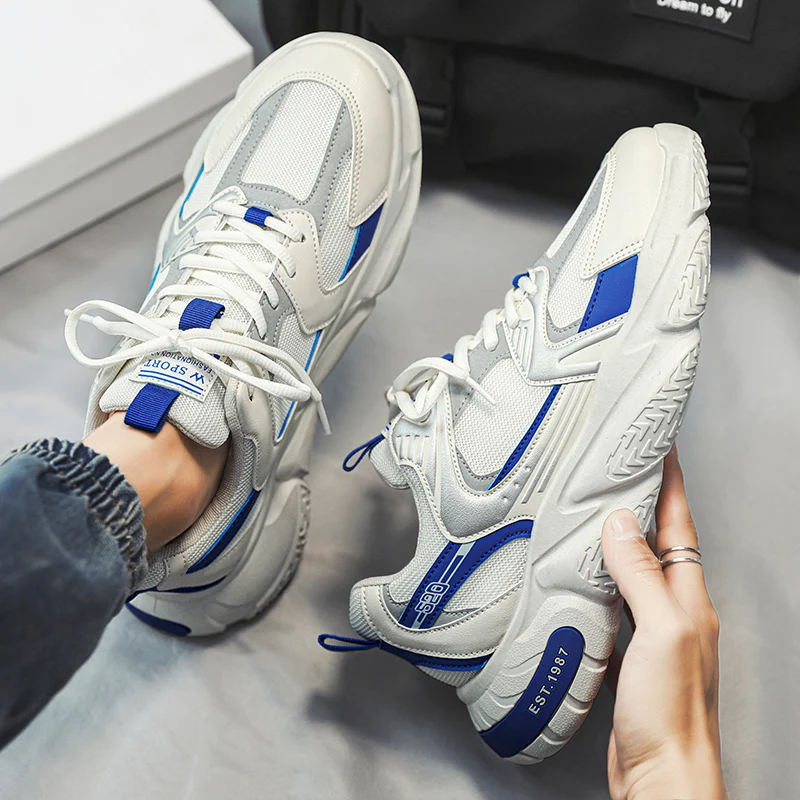 

New Hot Sale Men's Running Shoes Comfortable Mesh Sneakers Fashion Men's Casual Shoes Soft Sports Shoes Outdoor Zapatos