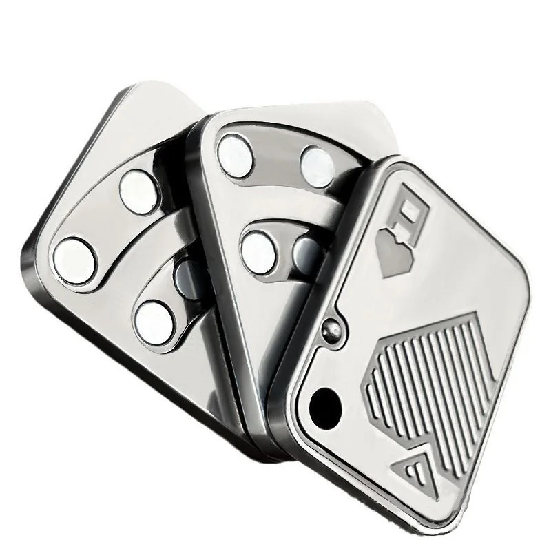 Новинка трехслойная поп-монета металлический слайдер декомпрессионная игрушка