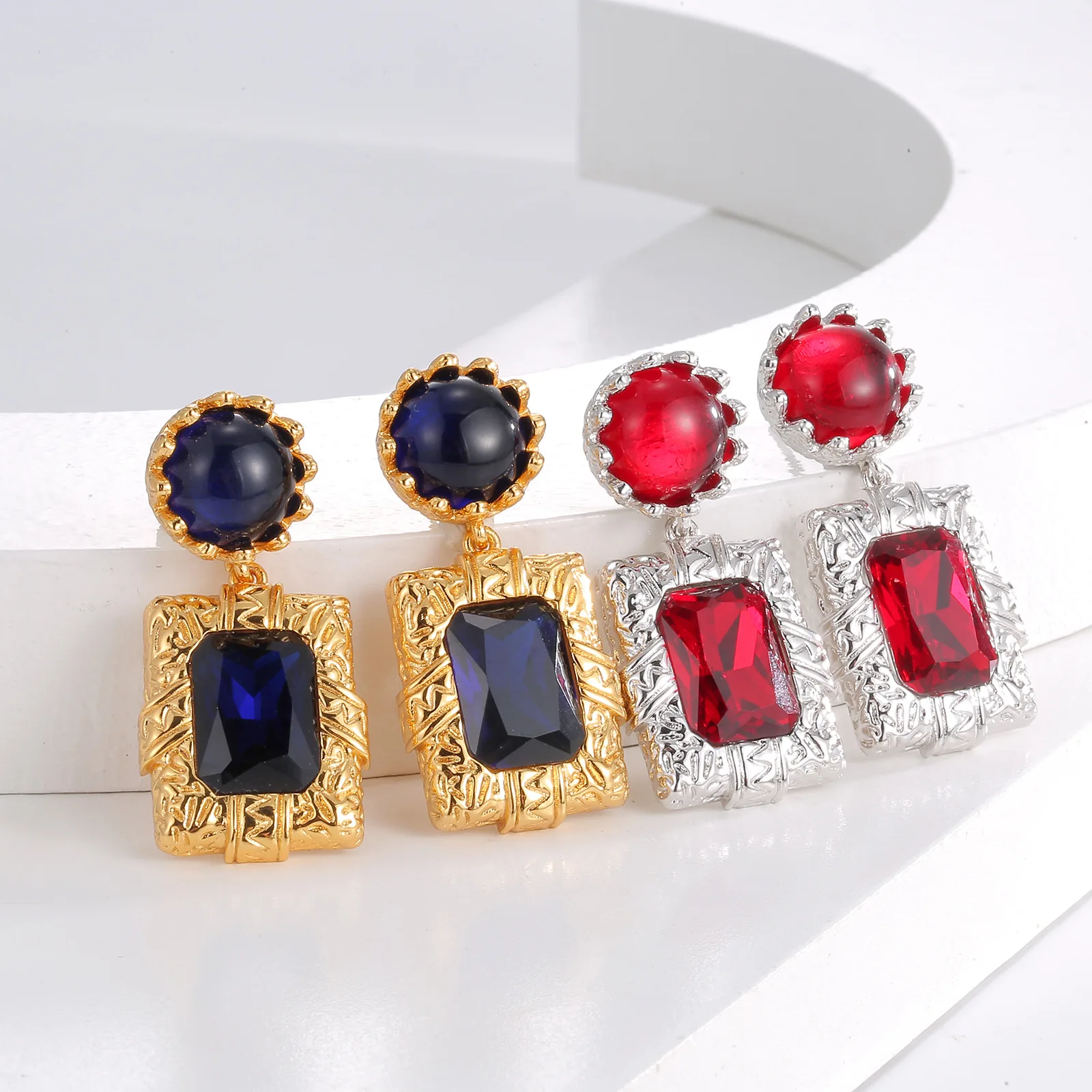 

Whole sales 10 sets Autumn-winter accessories Bronze plated vintage earrings
