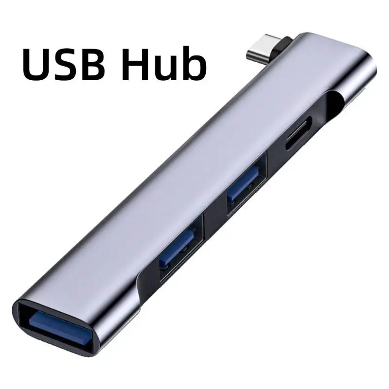 

4 In 1 Usb-c Hub Pd 60w Charging High Speed Usb Hub Computer Accessories Office Tools Usb2.0/usb3.0 Docking Station