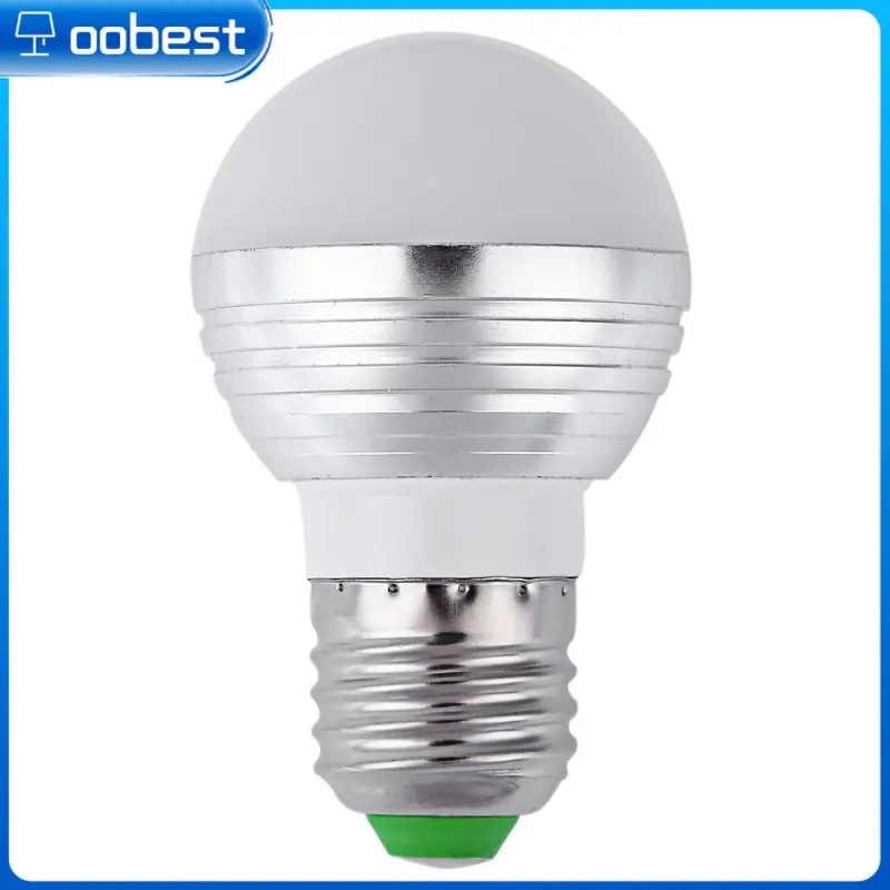 

LED E27 E14 LED Light RGB Bulb 16 Colors 3W Spotlight Dimmable Plus Infrared Remote Control Lampada Table Lamp