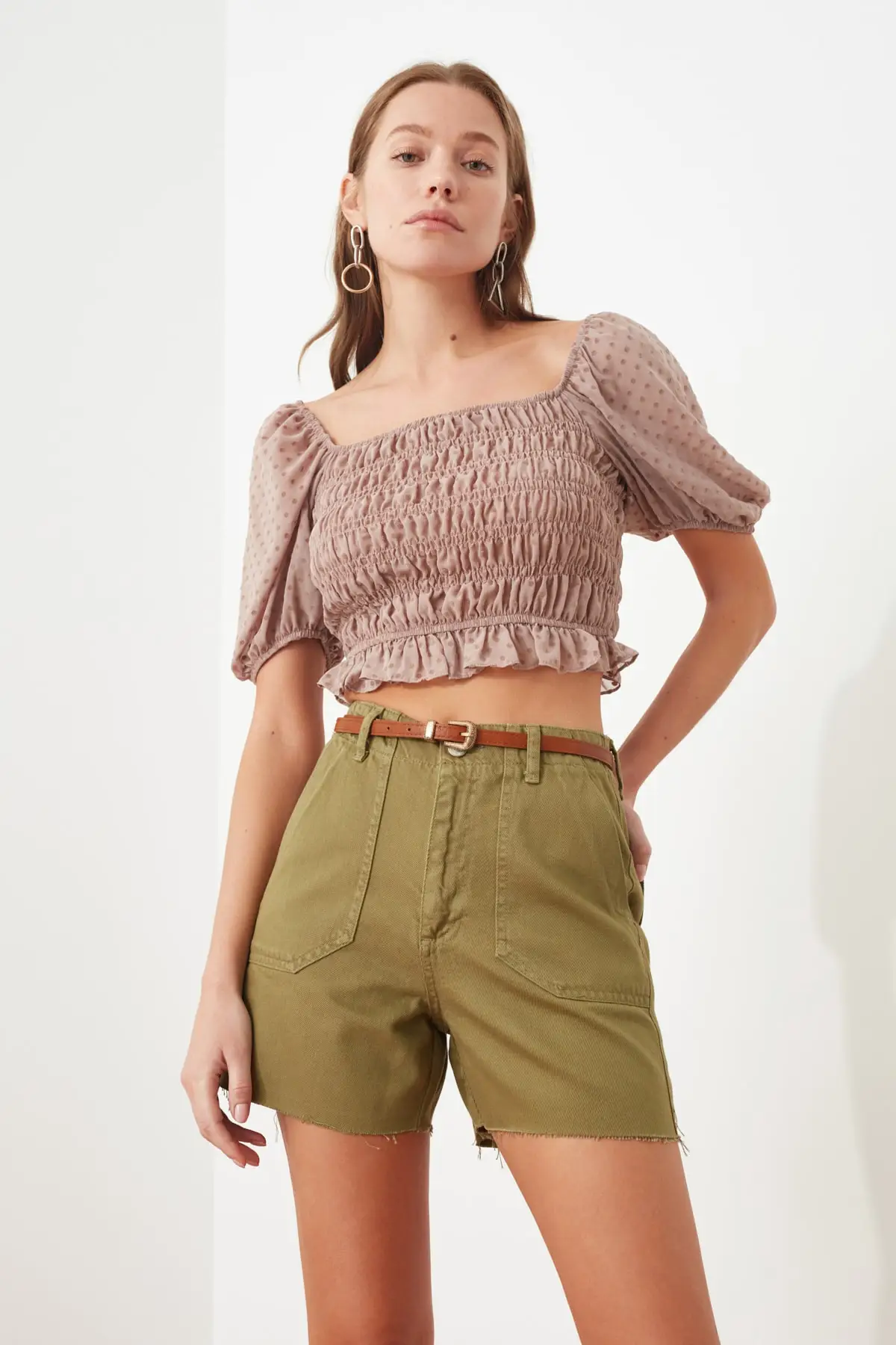 Джинсовые шорты TWOSS21SR0431 | Женская одежда