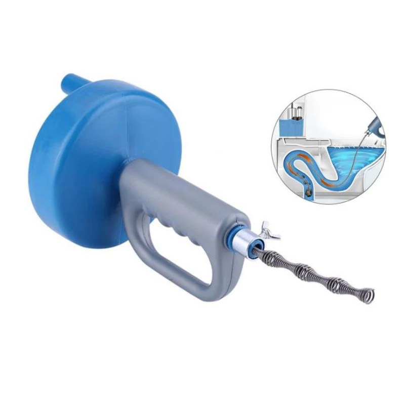 Ручной инструмент для прочистки труб и очистки канализации в туалете, раковине и ванных комнатах в доме, отеле.