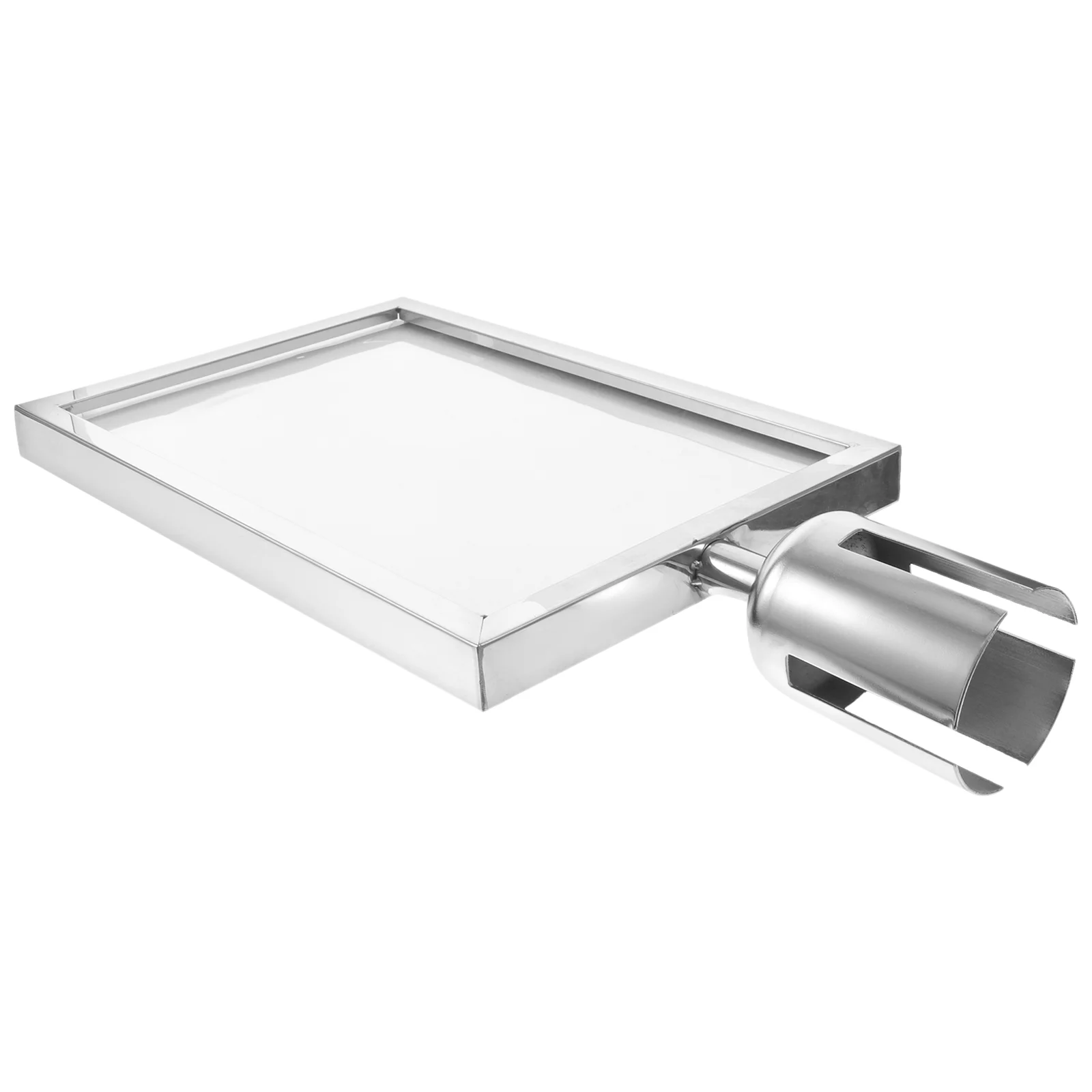 

Landscape Display Holder Small Signage Poster Double Sided Portrait Frame Stainless Steel Queue Barrier Stanchion Top Office