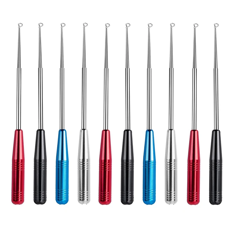

10PCS Fishing Hook Quick Removal Device,Fish Hook Remover Tools Kit,Security Extractor Fish Hook Disconnect Device