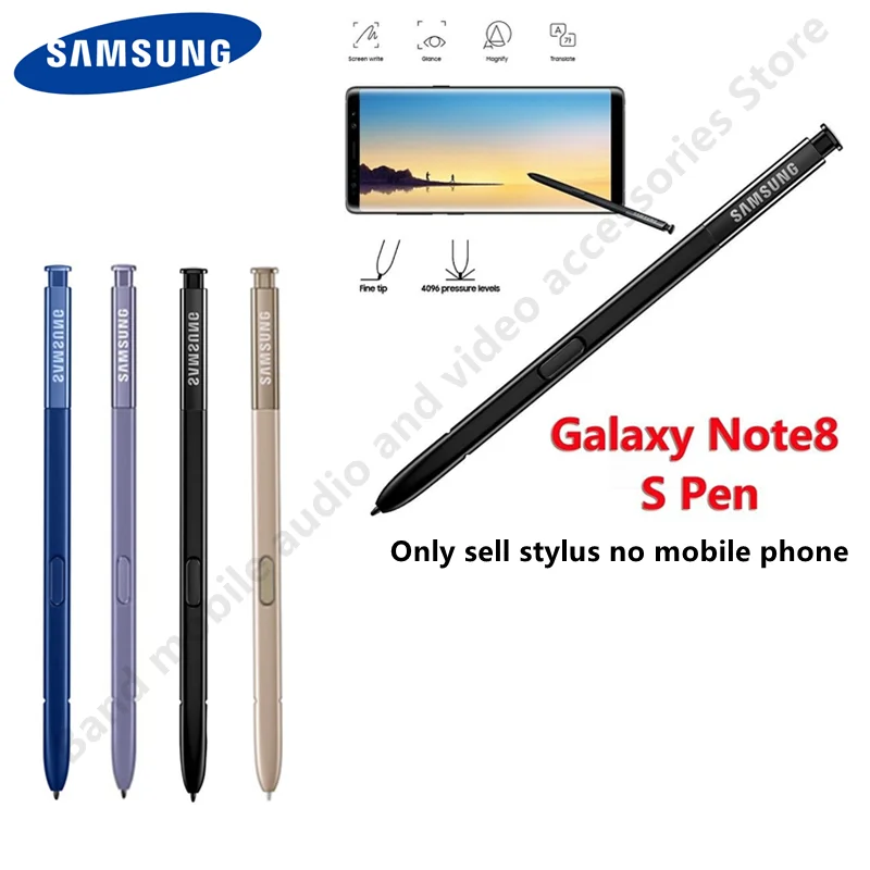 

100% Original Samsung Galaxy Note 8 SM-N950 N950P N950V Stylus for Galaxy Note 8 EJ-PN950 Phone Screen Touch S Pen Replacement
