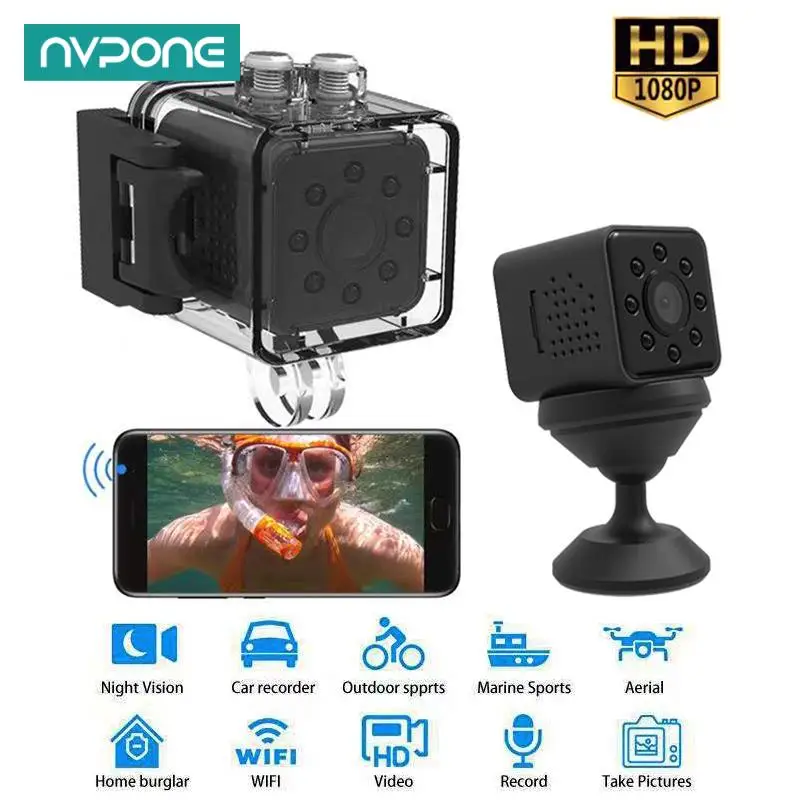 HD Wi-Fi Экшн-камера мини-камера SQ11 SQ23 1080P широкоугольная камера Водонепроницаемая мини-видеокамера спортивные микровидеокамеры