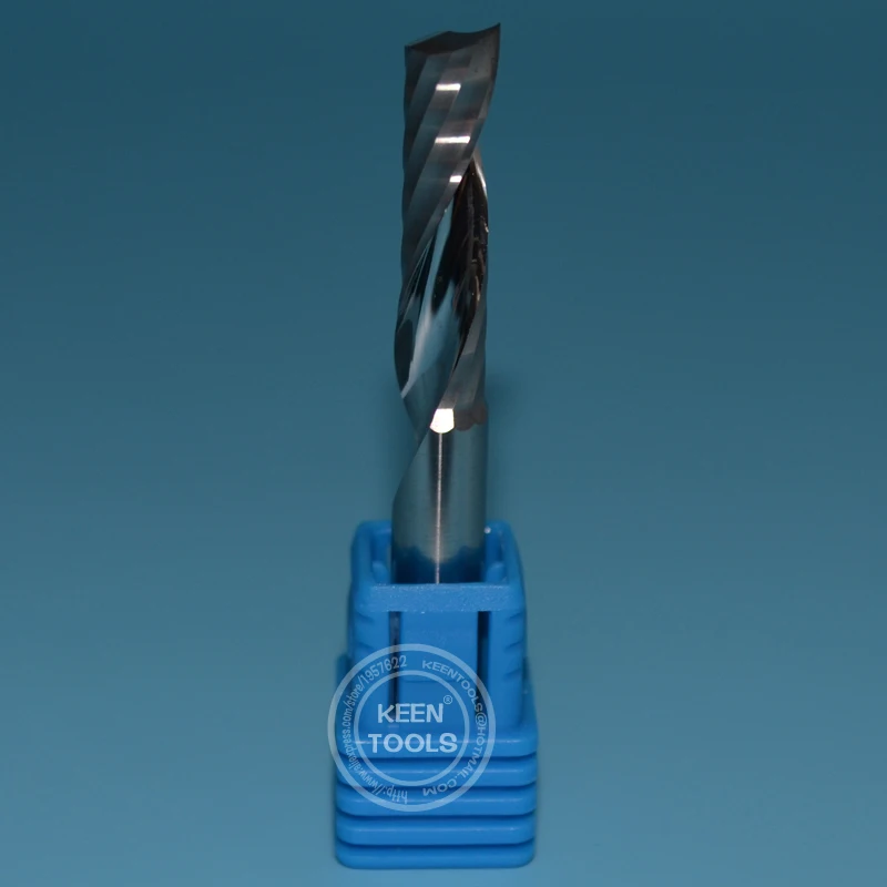 EM6.32mm Tungsten Carbide One Flute Spiral Drill Bits/CNC Engraving Tools/Acrylic PVC Cutter |