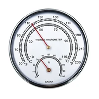 sweat stream room thermometer hygrometer humidity temperature measure sauna room drop shipping