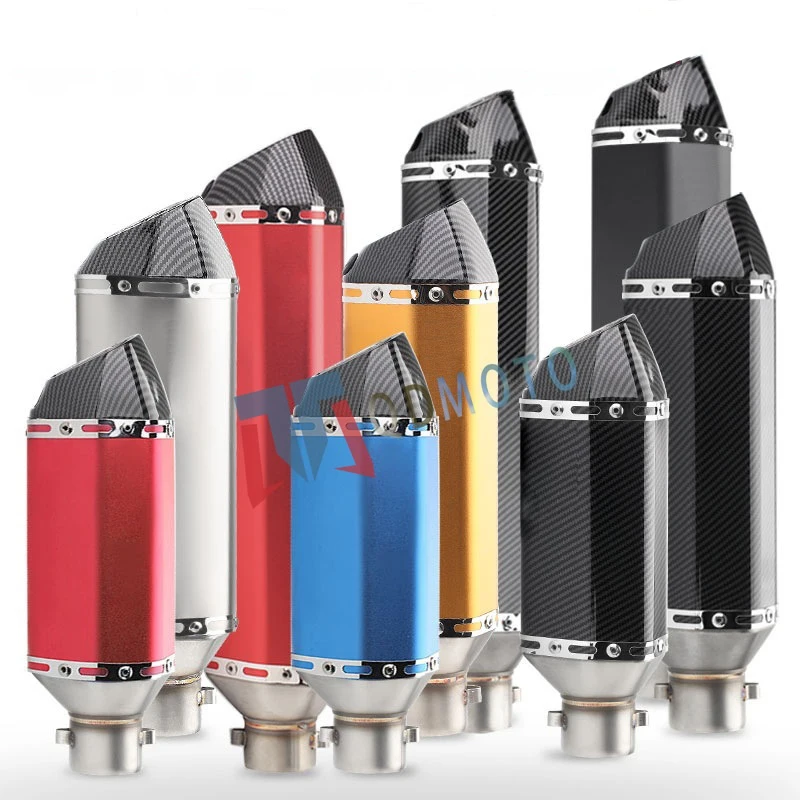 

for CB650F Z900 TMAX530 CB400 XMAX300 51MM 60MM general purpose motorcycle motorcycle exhaust pipe DB Killer Small hexagonal