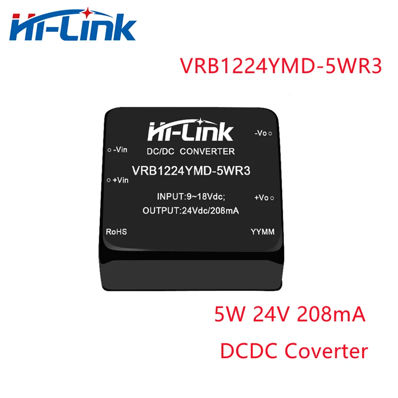 

Бесплатная доставка Φ 5W 9-18V до 24V DC модуль преобразователя питания