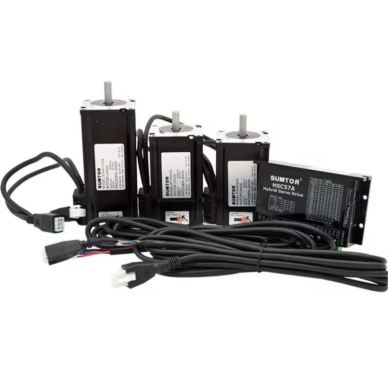 2-фазный 60 мм Nema 24 2 нм 3 Нм с шаговым сервоприводом замкнутая петля шагового