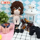 20 см, Аниме игра Genshin Impact Zhong Li Body, мягкая плюшевая кукла, сменная одежда, наряд, костюм, игрушка, подарок для детей