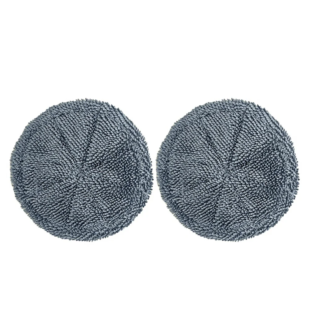 

2Pcs for ECOVACS N9 N9+ Robot Vacuum Cleaner with Microfiber Mop Cloth Steam Cleaner Mopping Cloths Pads Replacement