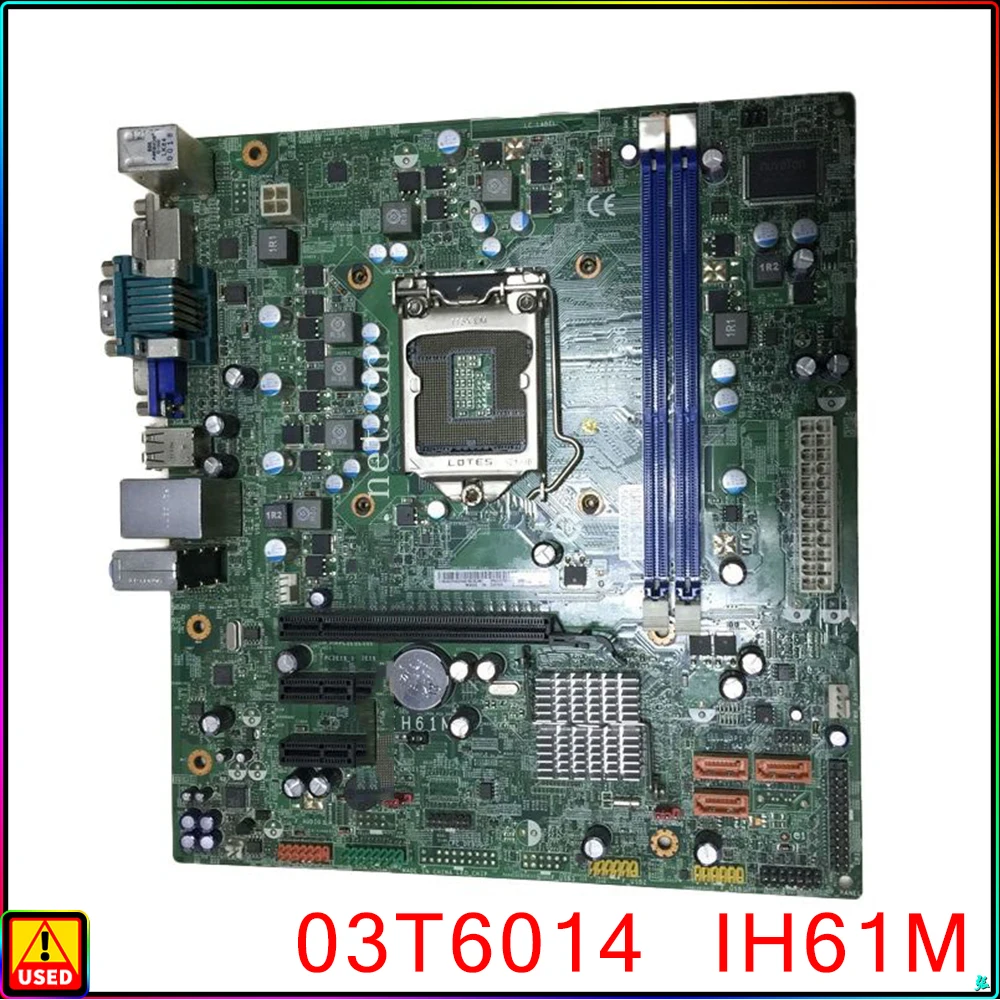 100% рабочая настольная материнская плата для M71E M6220t M7300 IH61M 03T6014 03T8157 03T8179 полностью протестирована хорошее качество