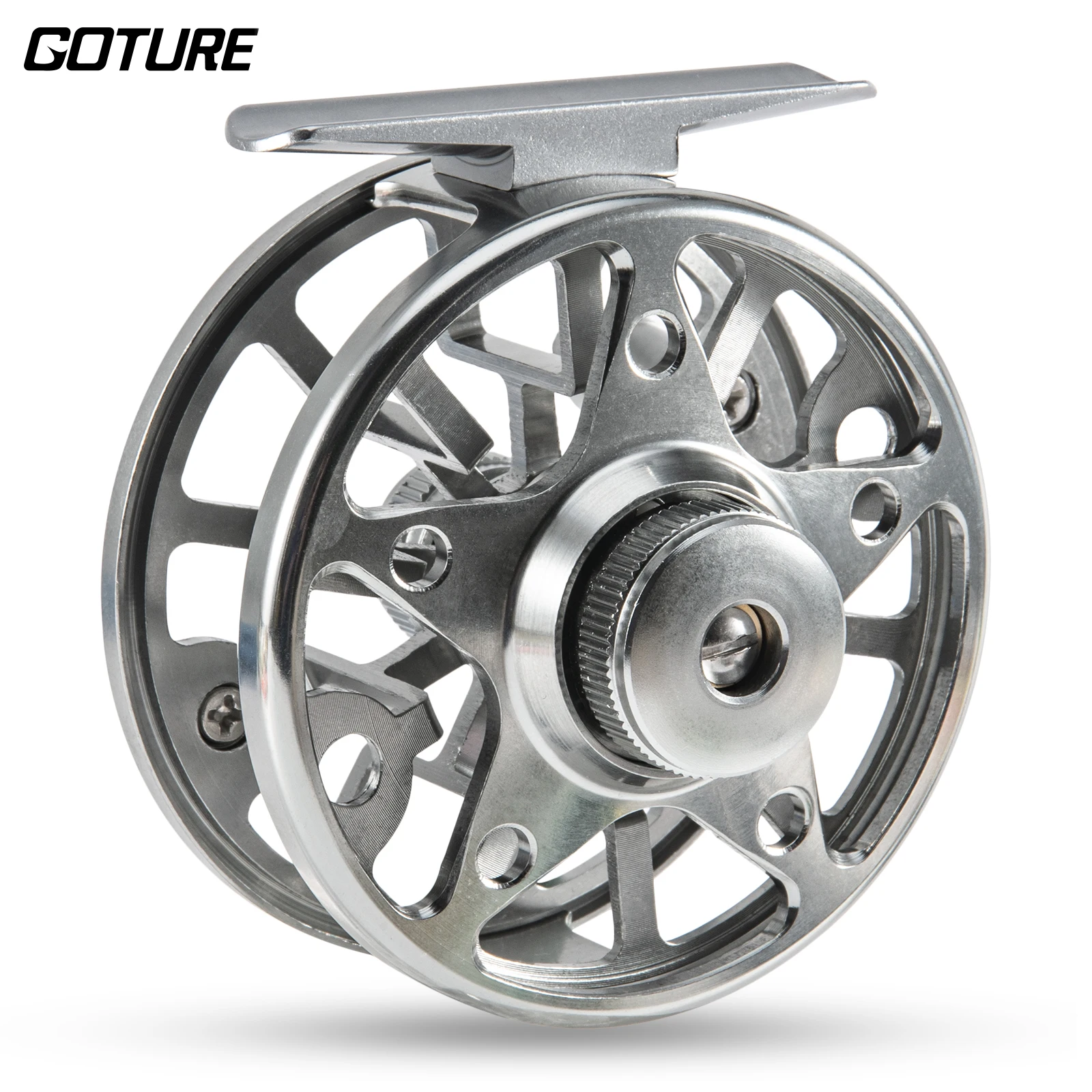 Goture Fly Fishing Reel AL75 Ultralight Aluminum CNC Machine